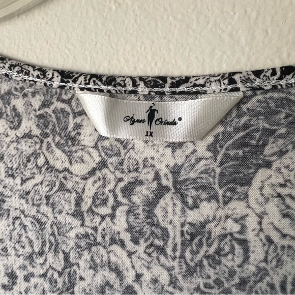 Agnes Orinda Floral Inverted Box Pleat Boho Dress - Picture 7 of 13